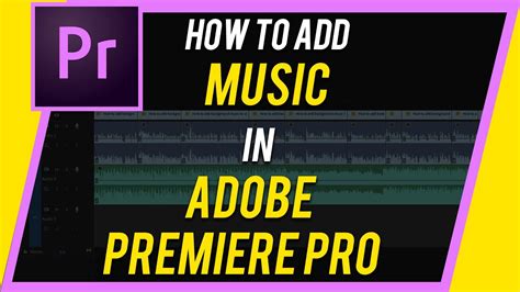 how to add music to adobe premiere pro - how do you balance the use of music with your storytelling?